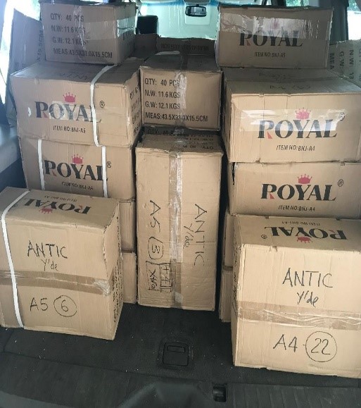 supply to client summit corp